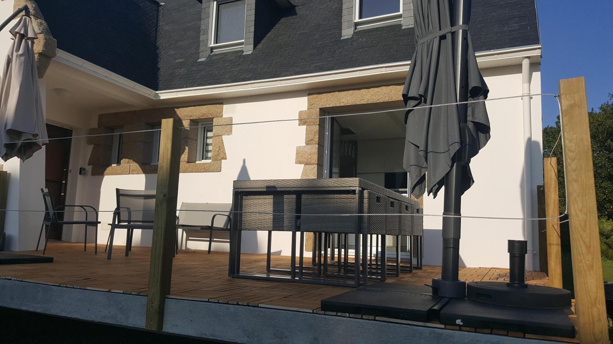 Chambre D'Hote Les Iles Конкарно Екстериор снимка